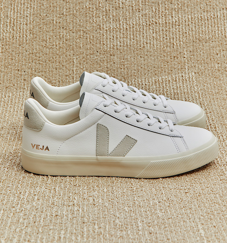 veja baskets campo cuir blanc cp0502429