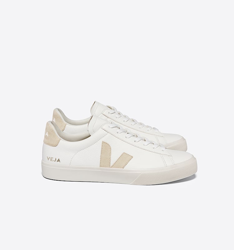 veja baskets campo cuir blanc cp0502920 Lateral view