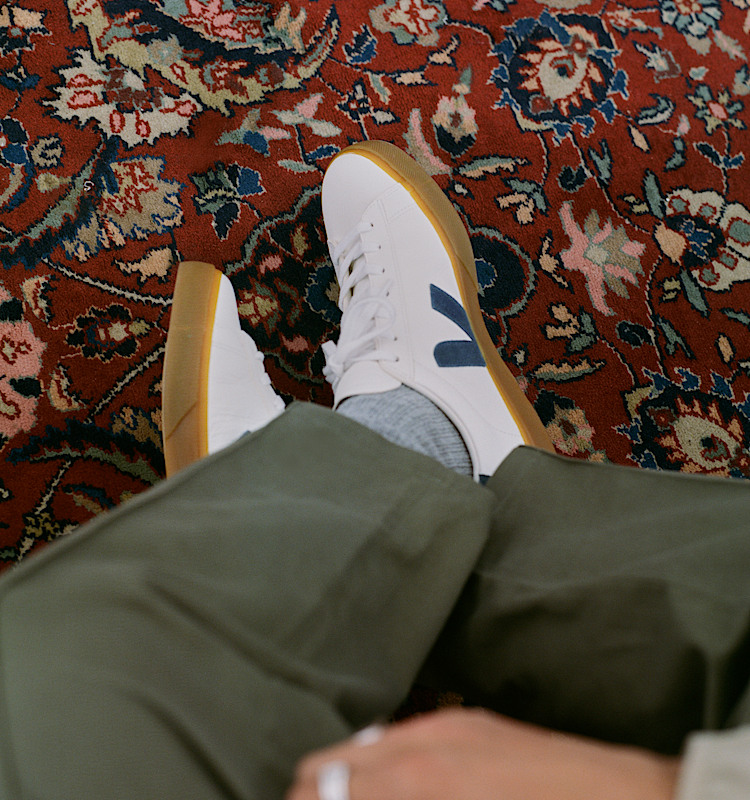 veja baskets campo cuir blanc cp0503318