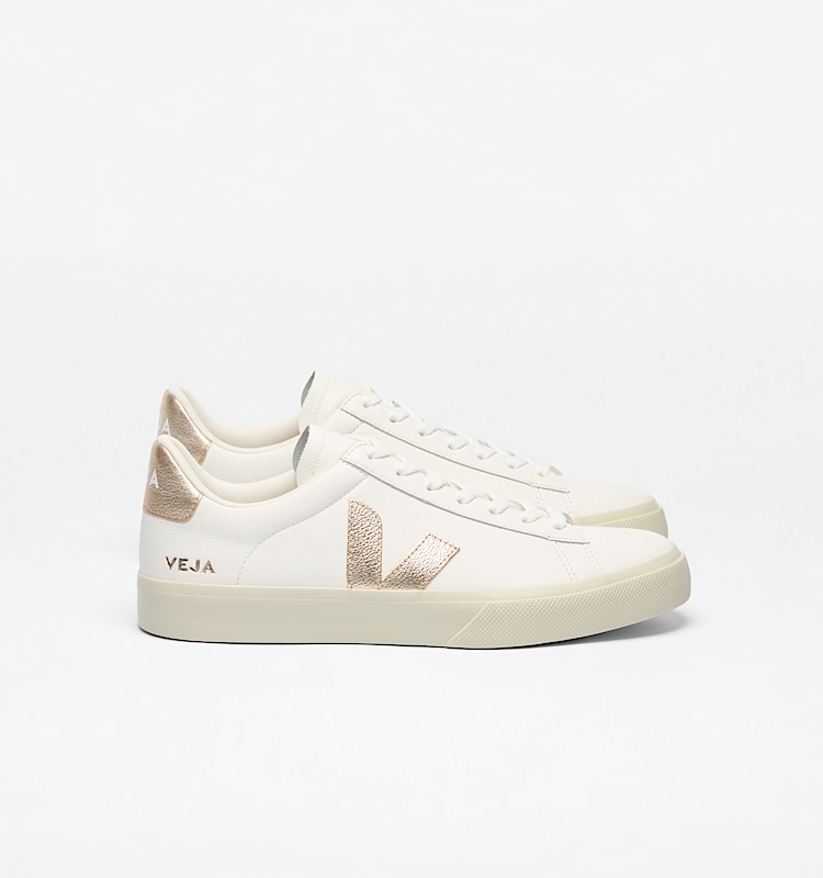 veja baskets campo cuir blanc cp0503495 Lateral view