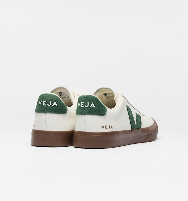 veja baskets campo cuir blanc cp0521179 Back view