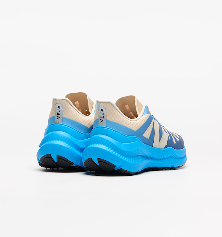 veja baskets condor-3-advanced recycl&eacute; bleu ce2820953 Back view