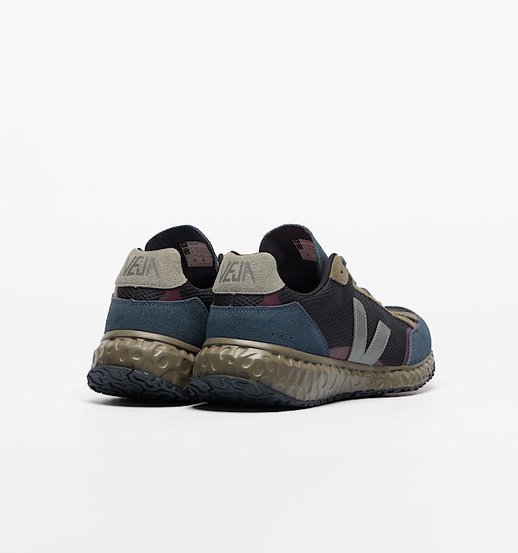 veja baskets condor-royale recycl&eacute; multicolor co1820843 Back view