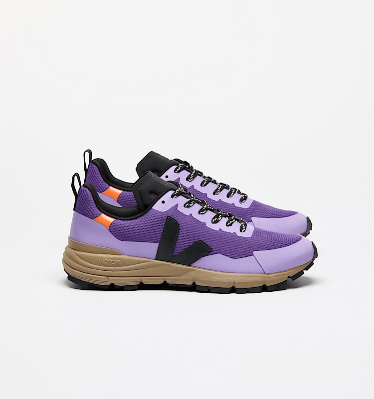 veja baskets dekkan recycl&eacute; violet dc1820580 Lateral view