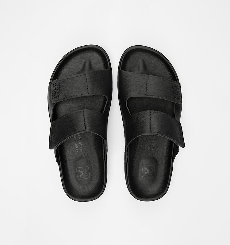 veja baskets etna cuir-biologique noir sa2020754 Top view