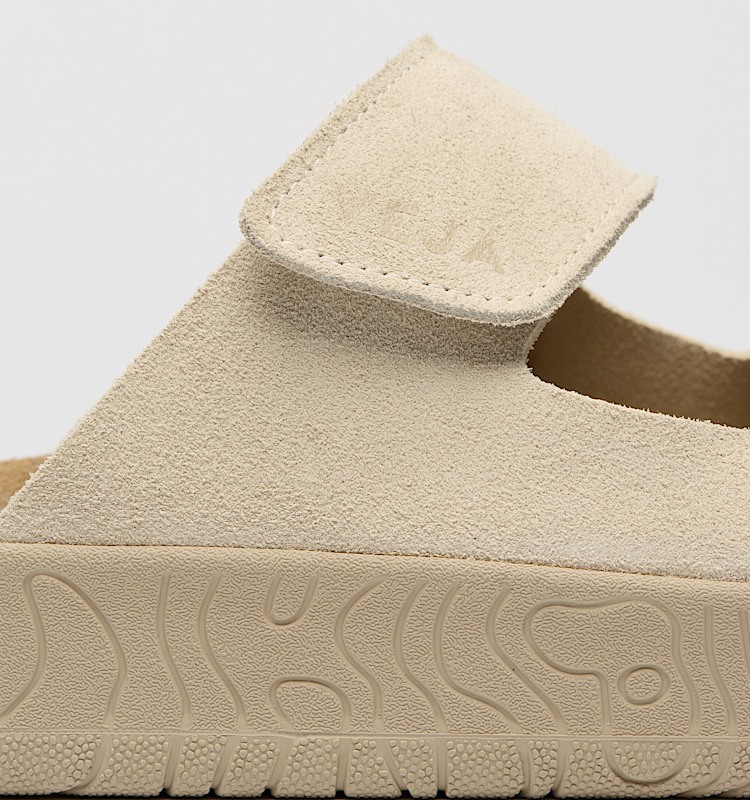 veja baskets etna su&egrave;de beige sa3220669 Back view