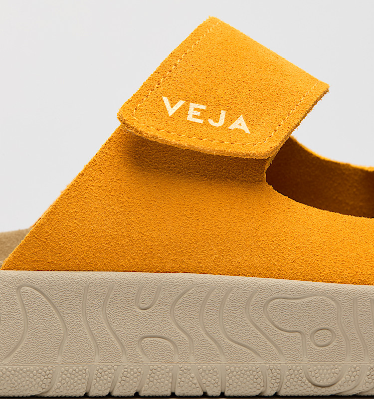 veja baskets etna su&egrave;de orange sa3220671 Back view