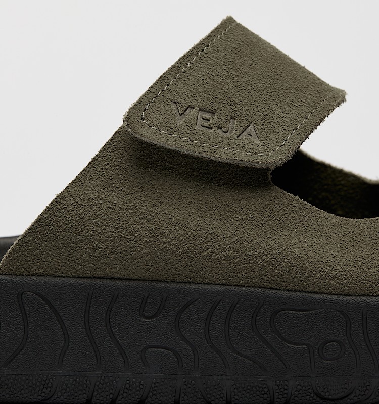 veja baskets etna su&egrave;de vert sa3220676 Back view