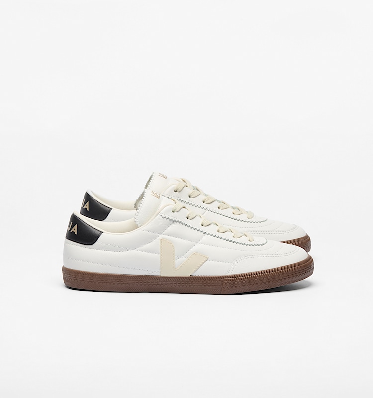 veja baskets panenka cuir blanc fu2020896 Lateral view