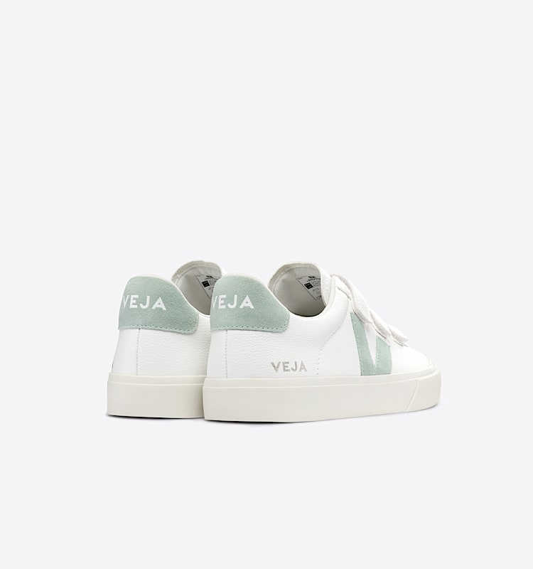 veja baskets recife-logo cuir blanc rc0592878 Back view
