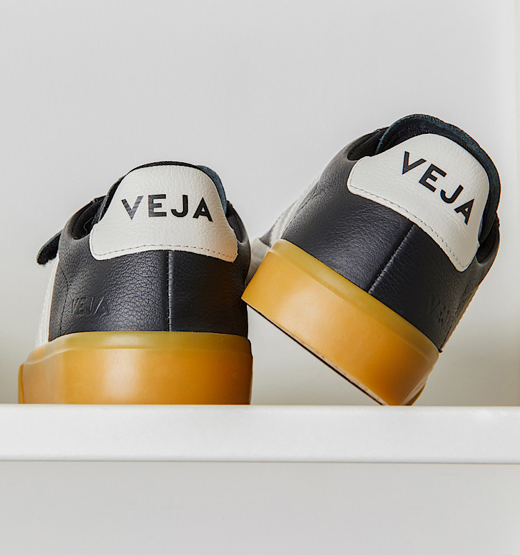 veja baskets recife-logo cuir noir rc0503698