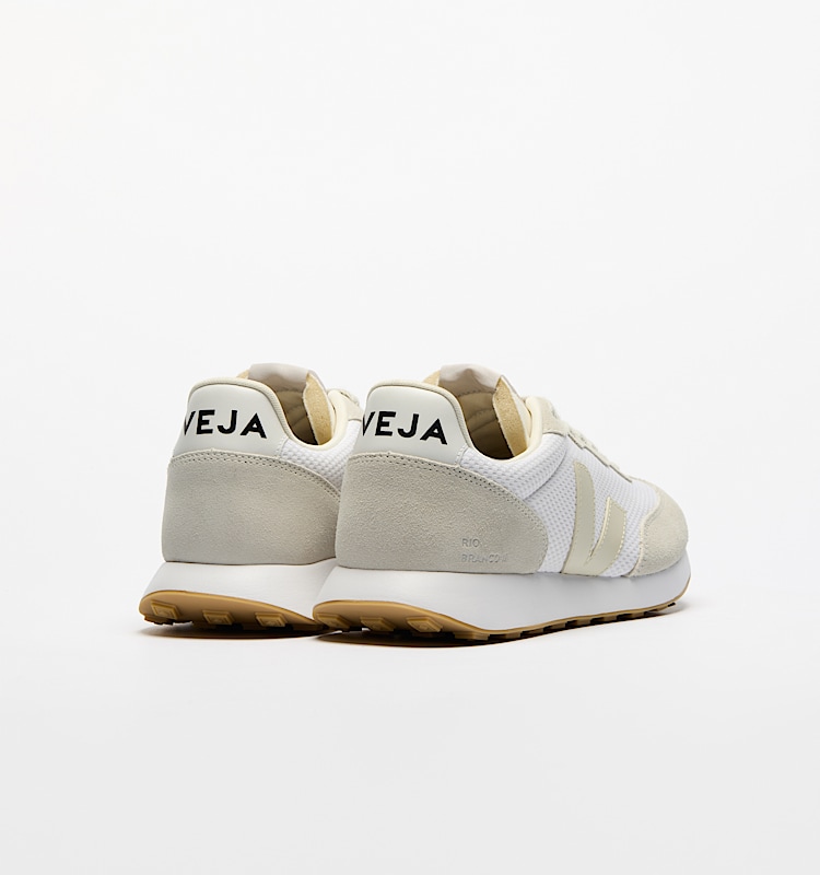 veja baskets rio-branco-ii recycl&eacute; beige ro1803867 Back view