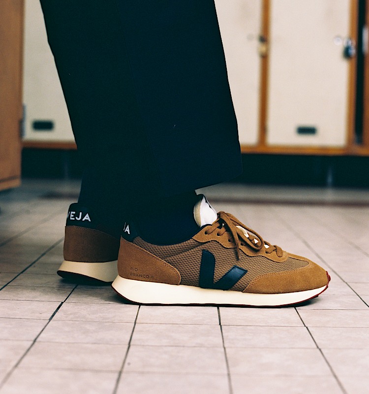 veja baskets rio-branco-ii recycl&eacute; marron ro1820821