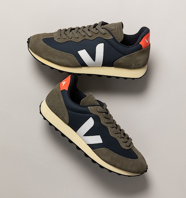 veja baskets rio-branco recycl&eacute; bleu rb0102359