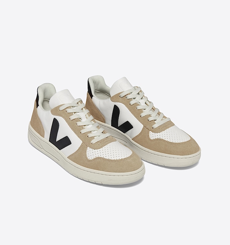veja baskets v-10 cuir blanc vx0503138 Top view