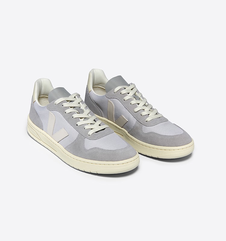 veja baskets v-10 recycl&eacute; gris vx1803674 Top view