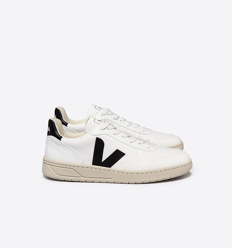 veja baskets v-10 vegan blanc vx0702901 Lateral view