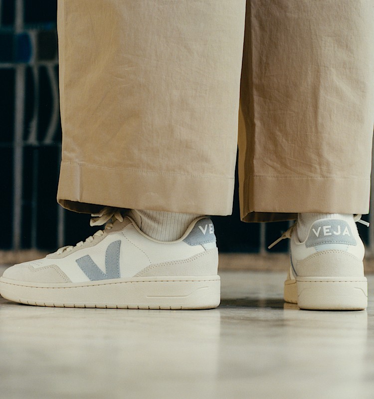 veja baskets v-90 cuir blanc vd2003387