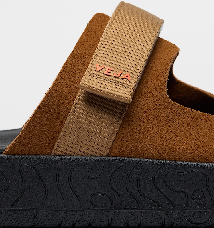 veja baskets veja-x-homecore-arpoador su&egrave;de marron ho3220934 Back view