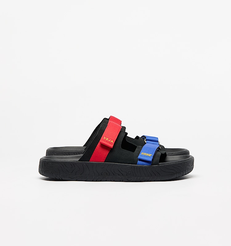 veja baskets veja-x-homecore-arpoador su&egrave;de multicolor ho3220935 Lateral view