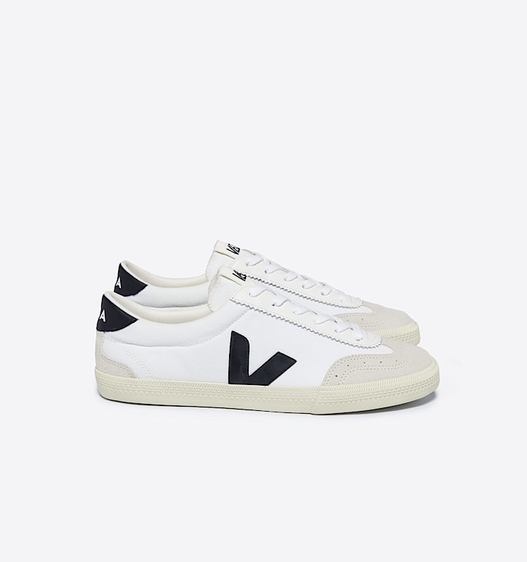 veja baskets volley coton-biologique blanc vo0103524 Lateral view