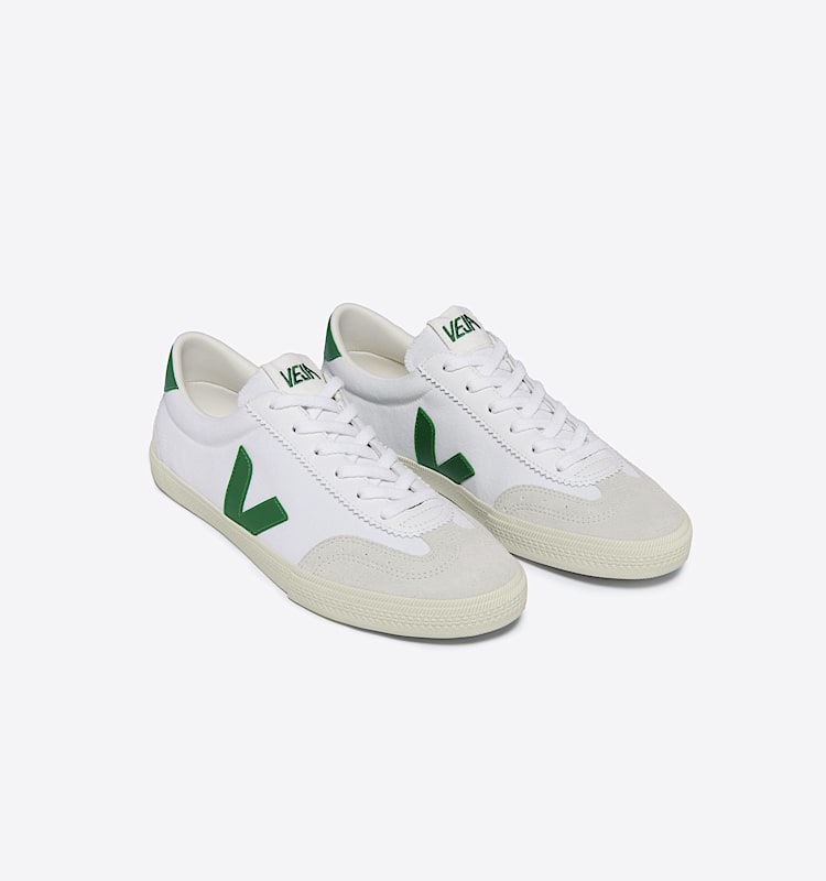 veja baskets volley coton-biologique blanc vo0103525 Top view
