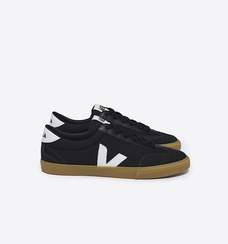 veja baskets volley coton-biologique noir vo0103529 Lateral view