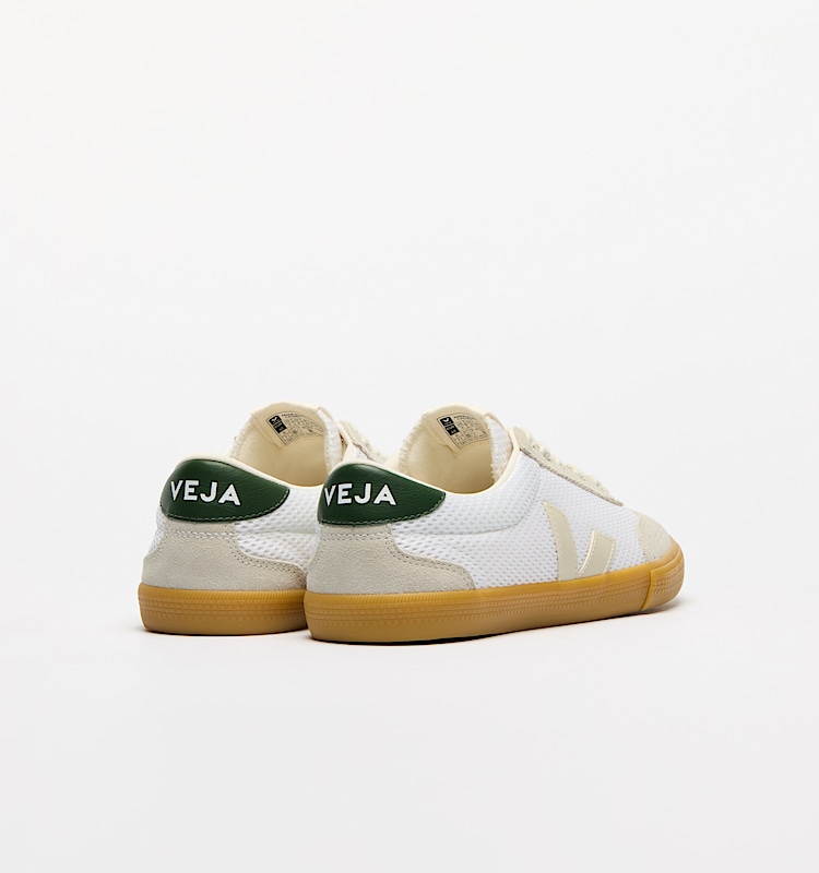 veja baskets volley recycl&eacute; gris vo2203864 Back view