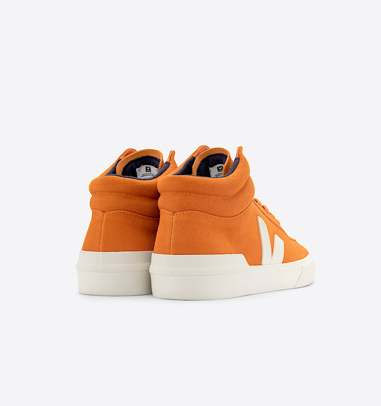 veja minotaur su&egrave;de orange tr0302973
