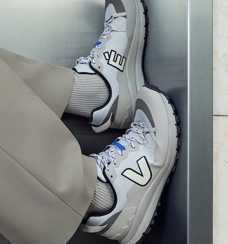 veja sneakers etudes recycl&eacute; gris et2303651