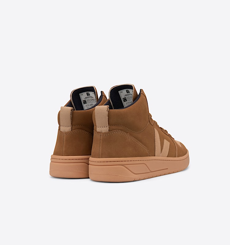 veja v-15 nubuck marron vq1302616