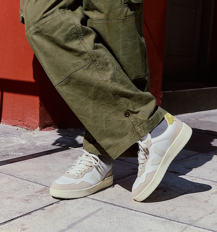 veja v-90 cuir blanc vd2003704