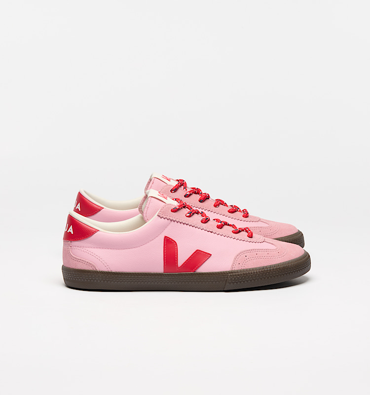 veja volley cuir rose vo2021182